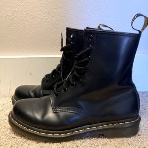 Dr. Martens 1460 Smooth Leather Lace Up Boots